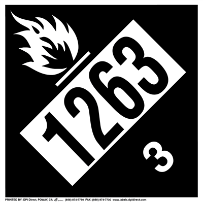 Flammable Paint (1263) - (25 /Pack)