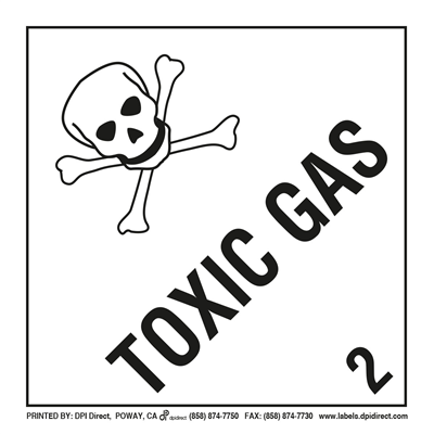 Toxic Gas 2 - (500 /Roll)