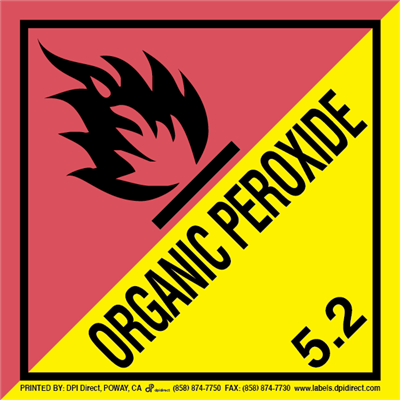 Organic Peroxide 5.2 - (500 /Roll)