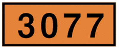 Orange Panel 3077 - (25 /Pack)