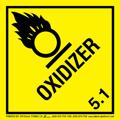 Oxidizer 5.1 - (500 /Roll)