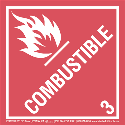 Combustible 3 - (500 /Roll)