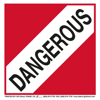 Dangerous Worded - (25 /Pack) 