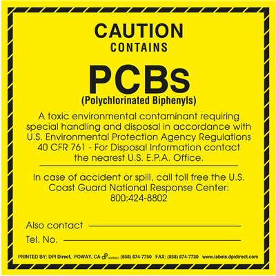 PCB Caution - 6x6