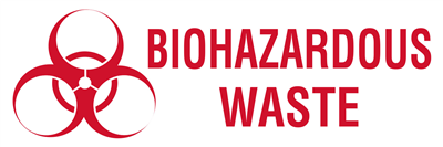 Biohazard Waste - (500 /Roll)